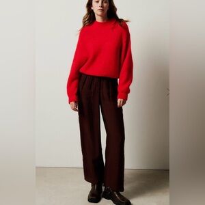 NWOT American vintage east sweater sz L $185 color is melange pepper